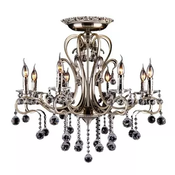 Потолочная люстра 12505/8 античная Eurosvet 12505 бронза