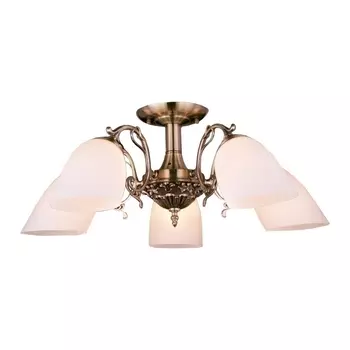 Потолочная люстра 22010/5 античная Eurosvet 22010 бронза