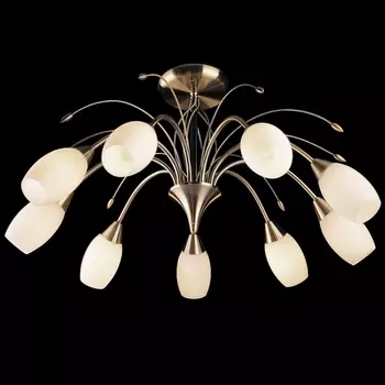 Потолочная люстра 22080/9 античная Eurosvet 22080 бронза