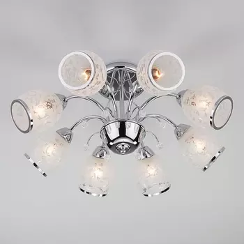 Потолочная люстра 30026/8 хром Eurosvet 30026