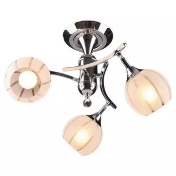 Потолочная люстра 3353/3 хром/белый (Eurosvet)