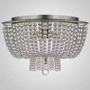 Потолочная люстра Jacqueline Clear Flush-Mount Crystal ImperiumLoft 40,1899 (205817-23)