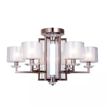 Потолочная люстра nickel Newport 4400 4406/C black