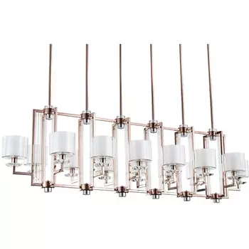 Потолочная люстра 4408+6/S black nickel (Newport)