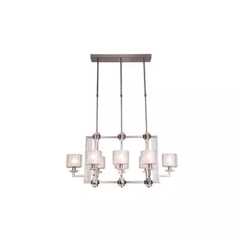 Потолочная люстра nickel Newport 4400 4408/S black