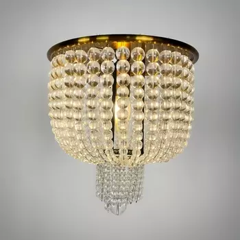 Потолочная люстра Jacqueline White Sconce Brass ImperiumLoft 44,444 (186172-22)