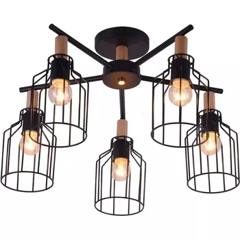 Потолочная люстра 469/5PL Escada Black