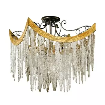 Потолочная люстра муранское стекло 6610/P4 V2170 MM Lampadari Stalattite