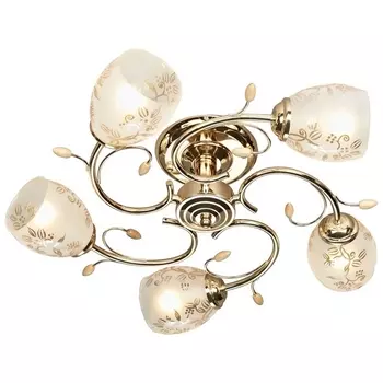 Потолочная люстра Velante 762 762-307-05 листья