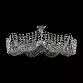 Потолочная люстра хрустальная 77081/95 Ni Bohemia 7708