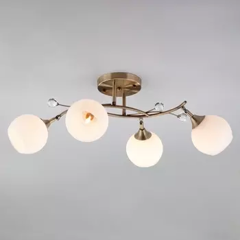 Потолочная люстра 9604/4 античная бронза (Eurosvet)