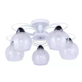 Потолочная люстра Arte Lamp Sansa A7585PL-5WH