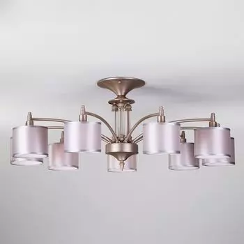 Потолочная люстра 60080/9 Eurosvet Adagio сатин-никель