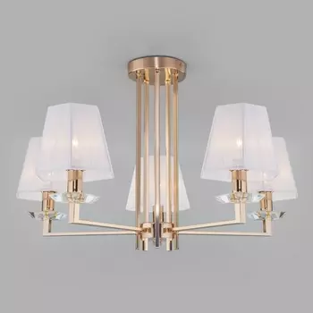 Потолочная люстра 60114/5 Eurosvet Alegria золото