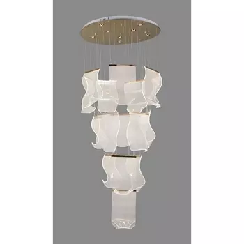 Потолочная светодиодная каскадная люстра Alfa Light F1424-01