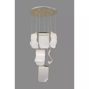 Потолочная светодиодная каскадная люстра Alfa Light F1424-02