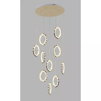 Потолочная светодиодная каскадная люстра Alfa Light F1424-18