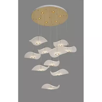 Потолочная светодиодная каскадная люстра Alfa Light F1424-24