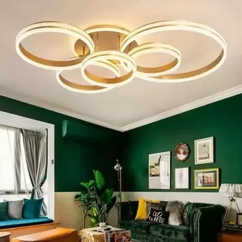 Потолочная светодиодная люстра Alfa Light F2024-33 кольцо