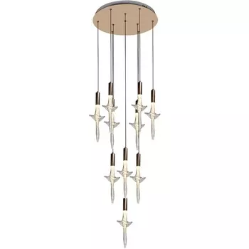 Потолочная светодиодная каскадная люстра Alfa Light F2524-01