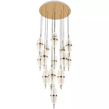 Потолочная светодиодная каскадная люстра Alfa Light F2524-06