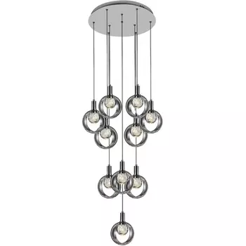 Потолочная светодиодная каскадная люстра Alfa Light F2524-19