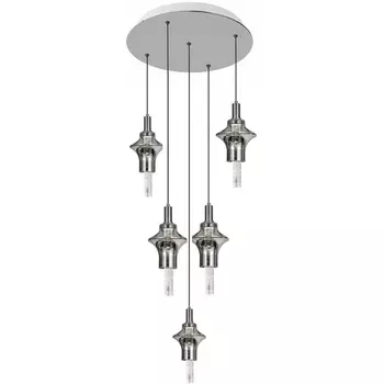 Потолочная светодиодная каскадная люстра Alfa Light F2524-27