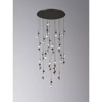 Потолочная светодиодная каскадная люстра Alfa Light F3024-16