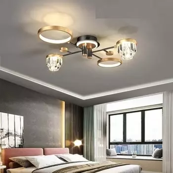 Потолочная светодиодная люстра (поставляется без плафонов) Alfa Light F3824-14