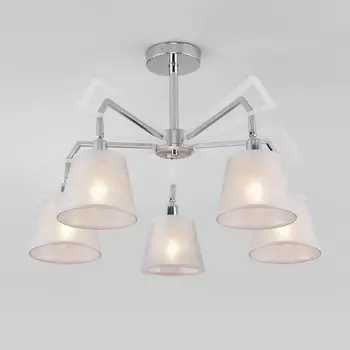 Потолочная люстра 60082/5 Eurosvet Alicante хром