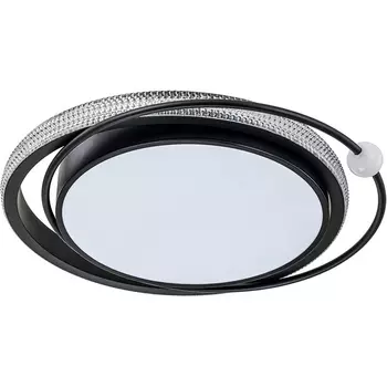 Потолочная светодиодная люстра с пультом управления Arte Lamp Alsafi A2657PL-1BK