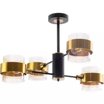 Потолочная люстра Arte Lamp Carlo A8205SP-4BK