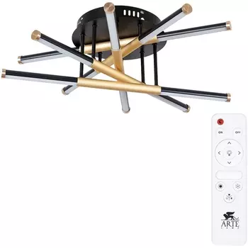 Потолочная люстра Arte Lamp Fernando A2199PL-5BK