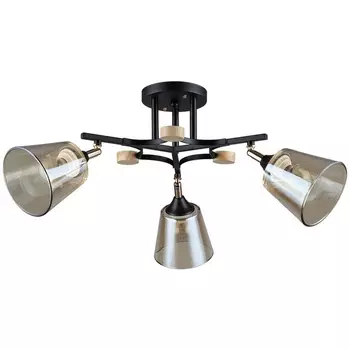 Потолочная люстра Arte Lamp Glassy A5078PL-3BK