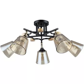 Потолочная люстра Arte Lamp Glassy A5078PL-5BK