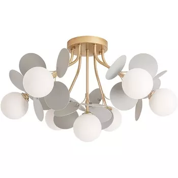 Потолочная люстра Arte Lamp Peacock A1369PL-7GY