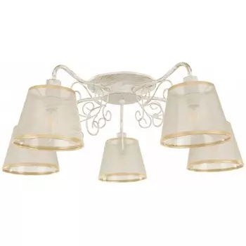 Потолочная люстра Arte Milano AM341120 341120/5 WT+G