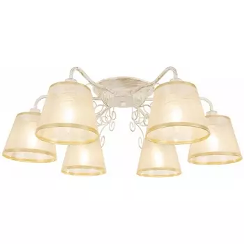 Потолочная люстра Arte Milano AM341120 341120/6 WT+G