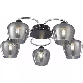 Потолочная люстра Arte Milano AMALFI 321508/5 CR+BK