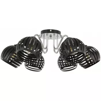 Потолочная люстра Arte Milano AMALFI-325107 325107/6 BK.CR