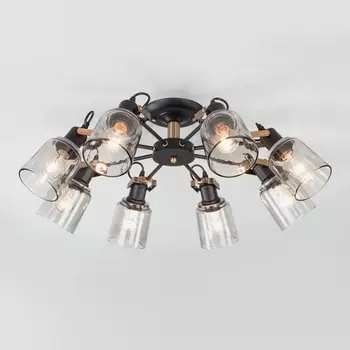 Потолочная люстра 70111/8 Eurosvet Astor черный