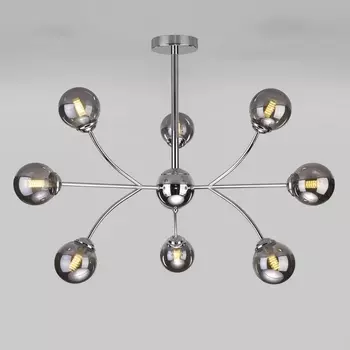 Потолочная люстра 30179 Eurosvet Astro хром шарики