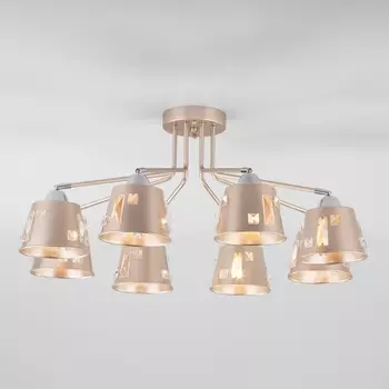 Потолочная люстра 70105/8 Eurosvet Benna шампань