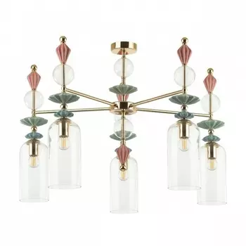 Потолочная люстра Odeon Light Bizet 4855/5C