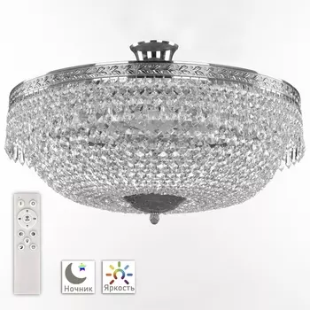 Потолочная люстра Bohemia 1901 19011/55IV/LED-DIM Ni