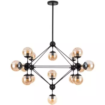 Потолочная люстра Arte Lamp Bolla A1664SP-15BK