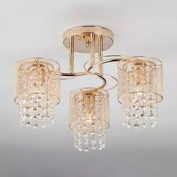 Потолочная люстра 30137/3 золото Eurosvet Bonnie