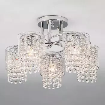 Потолочная люстра 30137/5 хром Eurosvet Bonnie