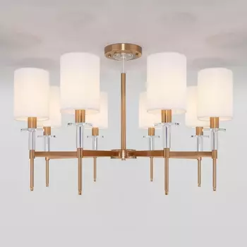 Потолочная люстра 60132/8 Eurosvet Brielle латунь
