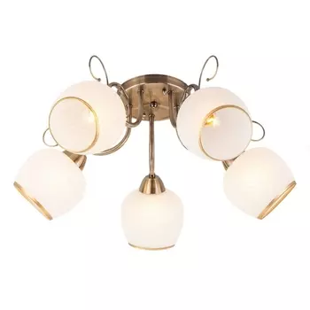 Потолочная люстра 30159/5 Eurosvet Brooksy античная бронза